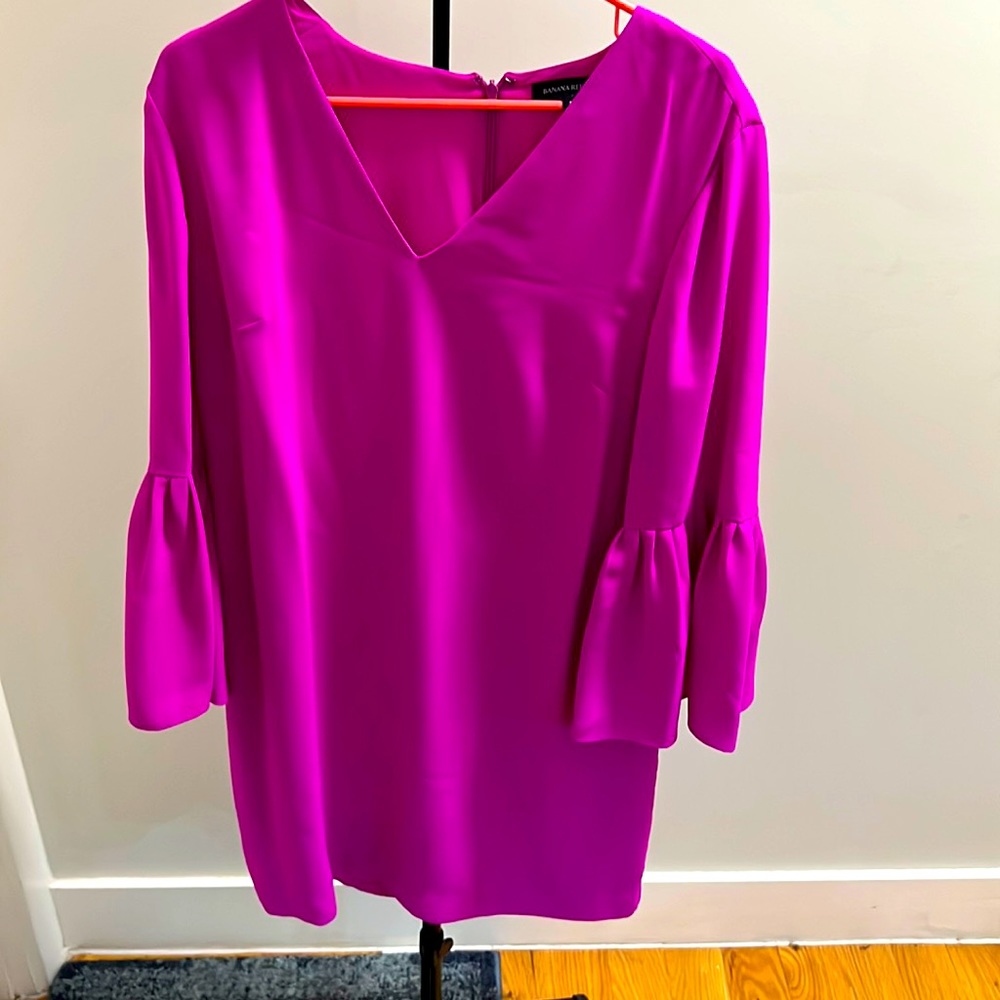 Fuchsia MIDI Dress